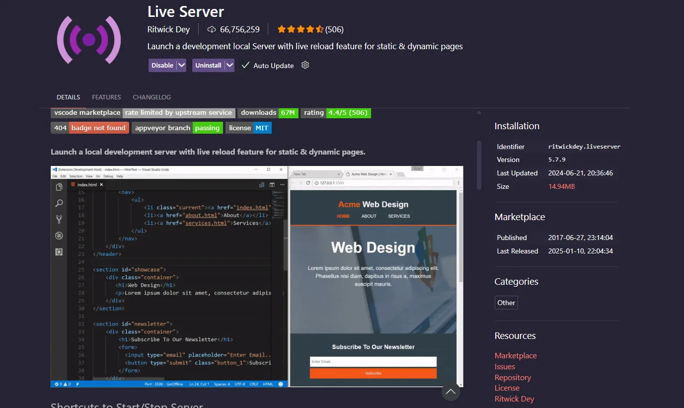 Live Server